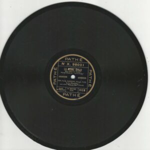 GARDONI-PUIG PATHE X98021 78T25 LA MOME BICLO / LE SOURIRE DE PARIS