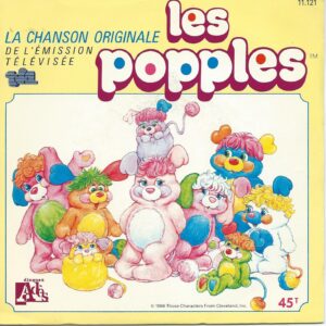 LES POPPLES 45SP Adès N° 11 121 Chanson Originale de L'émission Télévisée de TF1