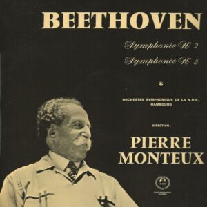 Pierre MONTEUX 33T Guilde Internationale du Disque M 2332 Beethoven Symphonies N° 2 / N° 4