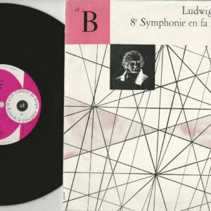Orchestre Des CENTO SOLI 33T25 Le Club Français Du Disque N° 28 Beethoven: 8° Symphonie