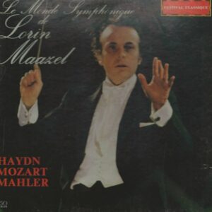 Lorin MAAZEL Coffret 3x33T Festival CFC 60002 Le Monde Symphonique de Lorin Maazel
