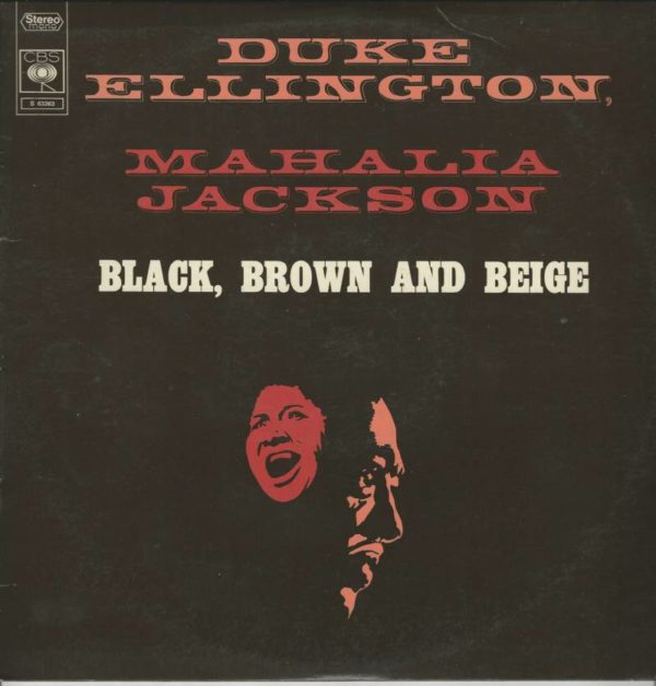 Duke ELLINGTON-Mahalia JACKSON 33T CBS S63363 Black Brown And Beige