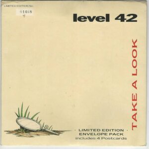 LEVEL 42 45RPM LIMITED EDITION POG 24 TAKE A LOOK-MAN