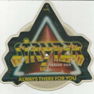 STRYKER Etched Picture Disc 45RPM Enigma Always There For You-In God We Trust
