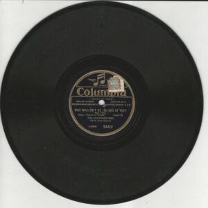 THE KNICKERBOCKERS-THE CAVALIERS 78T25 Columbia 5402 Who Wouldn't Be Jealous Of You - Lady Divine