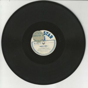 CHARLIE PARKER QUARTET 78T25 BLUE STAR BS N°2 BIRD'S NEST-COOL BLUES