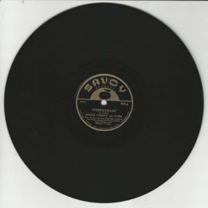 CHARLIE PARKER'S ALL STARS 78T25 SAVOY 937 STEEPLECHASE-MERRY-GO-ROUND