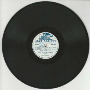 CLARENCE WILLIAMS BLUE FIVE 78T25 JAZZ SOCIETY AA 505 I'M A LITTLE BLACKBIRD-MANDY MAKE UP YOUR MIND