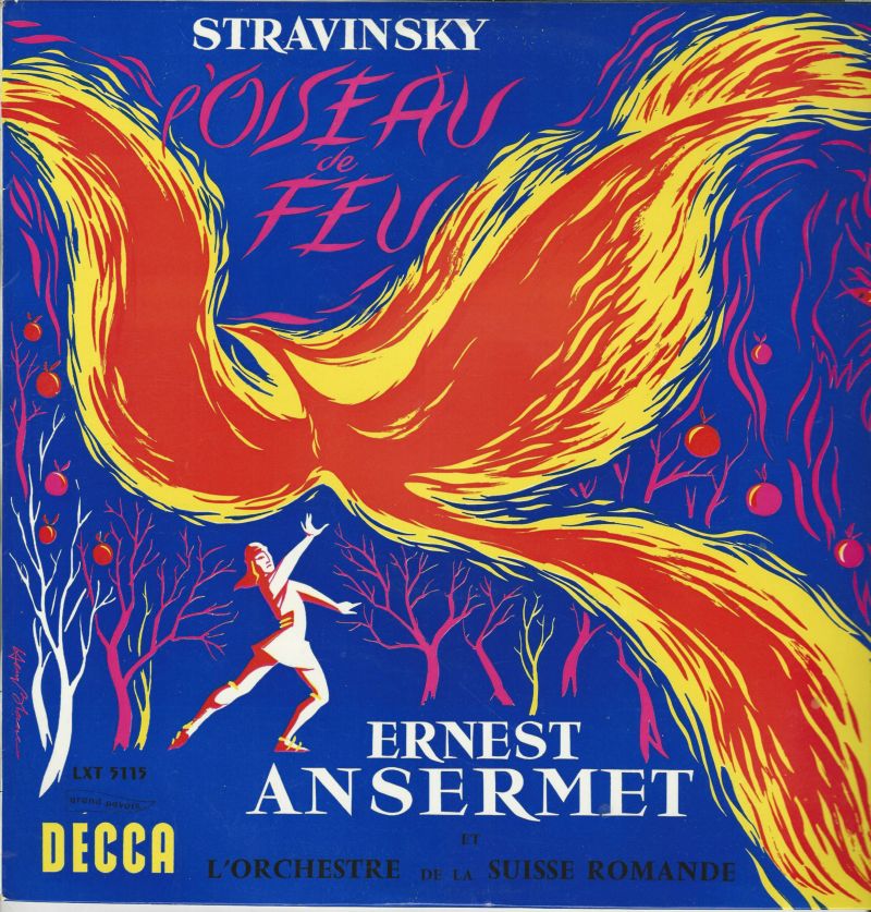 Ernest Ansermet T Decca Lxt Strawinsky L Oiseau De Feu Disques