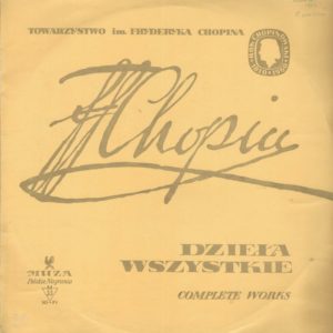 Halina Czerny-Stefanska piano 33t Muza XL 0057 Chopin Polonaises vol 1