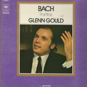 Glenn GOULD piano 33T CBS 75522 Bach Partitas vol 2