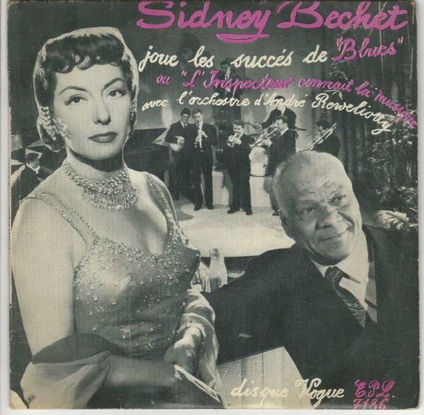 Sidney Bechet 45EP Vogue EPL 7186 Les Airs de Sidney Bechet du Film "Blues"