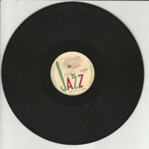 JOHNNY HODGES and the Ellingtonians 78T25 Jazz Selection JS 620 June's Jumpin'/Violet Blue