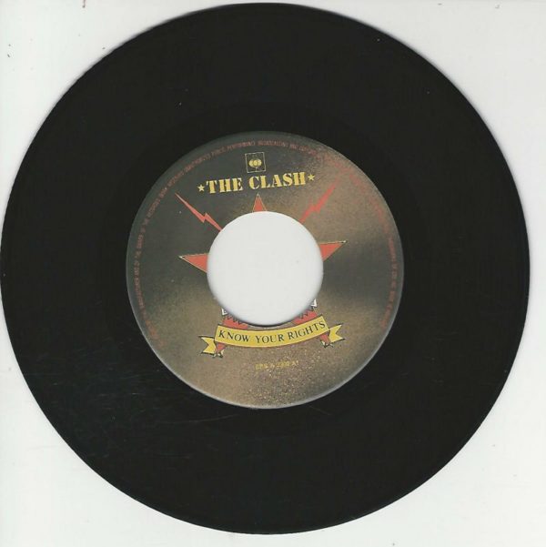 The CLASH 45 SP CBS A 2309 Know Your Rights / First Night Back In London – Image 2