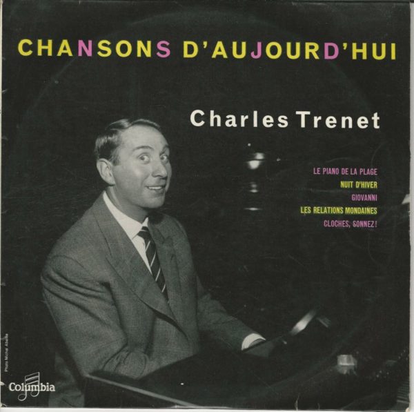 Charles TRENET 33T25 Columbia FS 1088 Chansons D'aujourd'hui: Ces Chansons Ont Vingt Ans état E/E