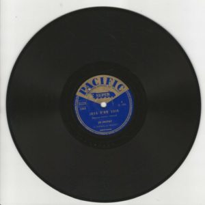 Jo PRIVAT et l'Orchestre du Balajo 78T25 Pacific 1353 Java D'un Soir / Gomez De Santa Fe