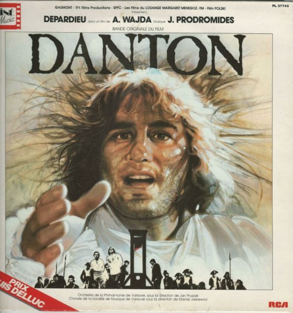 Jean PRODOMIDES 33T RCA PL 37743 DANTON de A Wajda avec Gérard DEPARDIEU Bande Originale du Film