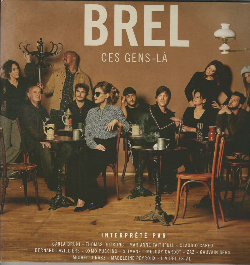 Jacques BREL 33TD Decca 774 377 BREL Ces Gens-Là Intertprété par divers chanteurs voir photo