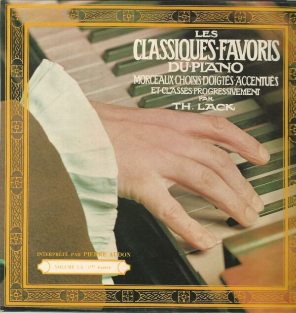 Pierre AUDON piano 33T St GDP 135 501 Les Classiques Favoris du Piano Volume 1 A