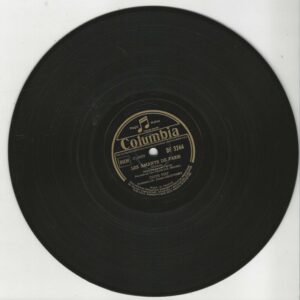 Edith PIAF 78T25 Columbia DF 3244 Les Amants De Paris / Monsieur Lenoble
