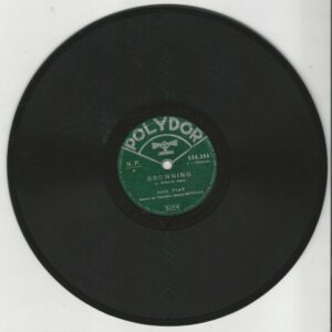 Edith PIAF 78T25 Polydor 524 356 Browning / C'est Toi Le Plus Fort