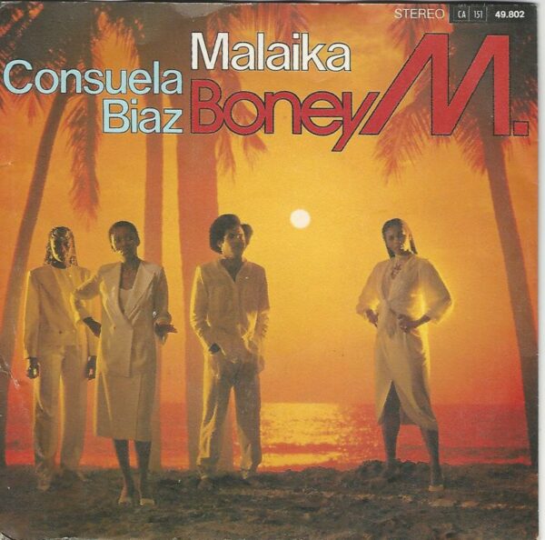 BONEY M 45SP Carrère 49 802 Malaika / Consuela Biaz