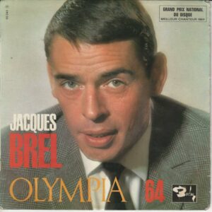 Jacques BREL 33T25 Barclay 80 243 OLYMPIA 64