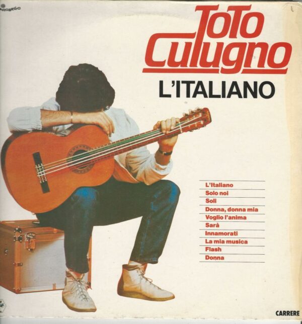 Toto CUTUGNO 33T Carosello- Carrère 67 994 L'ITALIANO