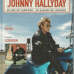 Johnny HALLYDAY Livredisque CD Polygram Sélection 50 ans de Carrière 1995 Lorada