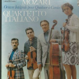 QUARTETTO ITALIANO Coffret 9x33T Philips 6747 097 Mozart: Oeuvre Intégrale pour Quatuor A Cordes