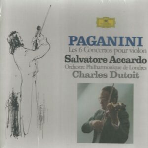 NEW Salvatore ACCARDO Coffret 5 LP Deutsche Grammophon 2740 121 Paganini Les 6 Concertos pour Violon