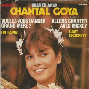 Chantal GOYA 45T RCA PW 8745 Chante avec CHANTAL GOYA VOL 1