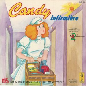 Marie MYRIAM 45T Livredisque Petit Ménestrel ALB 241 Candy Infirmière