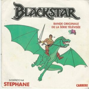 STEPHANE 45SP Carrère 13 862 BLACKSTAR Bande Originale de la Série Télévisée TF1