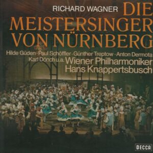 DIE MEISTERSINGER VON NÜRNBERG Coffret 33TX5 Decca NA 25 035-D/1-5 Wiener Philharmoniker Hans Knappertsbusch