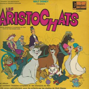 Roger CAREL +++ 33T Livredisque Disneyland ST 3995 F Les Aristochats