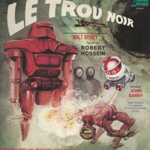 Robert HOSSEIN 33T Livredisque 20 pages Disneyland ST 3821 F raconte LE TROU NOIR