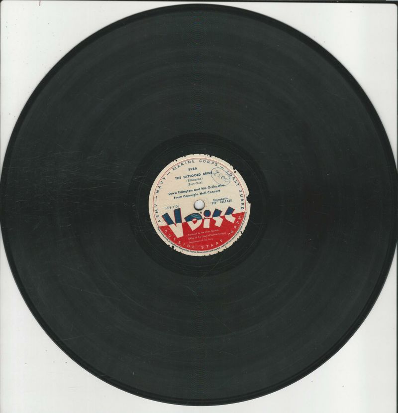 Duke ELLINGTON 78T30 V DISC 898 The Tattooed Bride