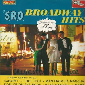 Orchestre des 101 VIOLONS 33T Mode Stéréo CMD 9526 Broadway Hits