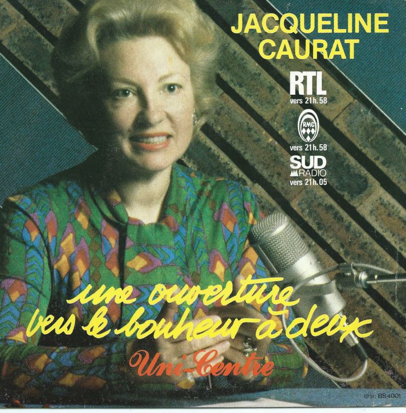 Jacqueline CAURAT 45SP Beau site BS 4001 Une ouverture vers le bonheur à deux