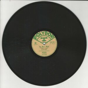 Edith PIAF 78T25 Polydor 524  185 La Julie jolie/Va danser