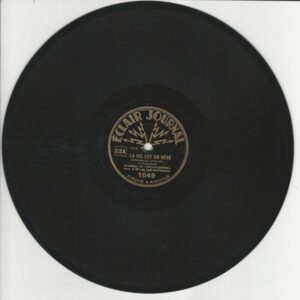 Orchestre ECLAIR JOURNAL 1049 78T25 La vie est un rêve/Lewitch Czardas