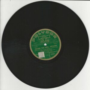 Mme CARO-MARTEL POLYDOR 522020 78T25 Prends ton fusil Grégoire/Les cloches de Nantes