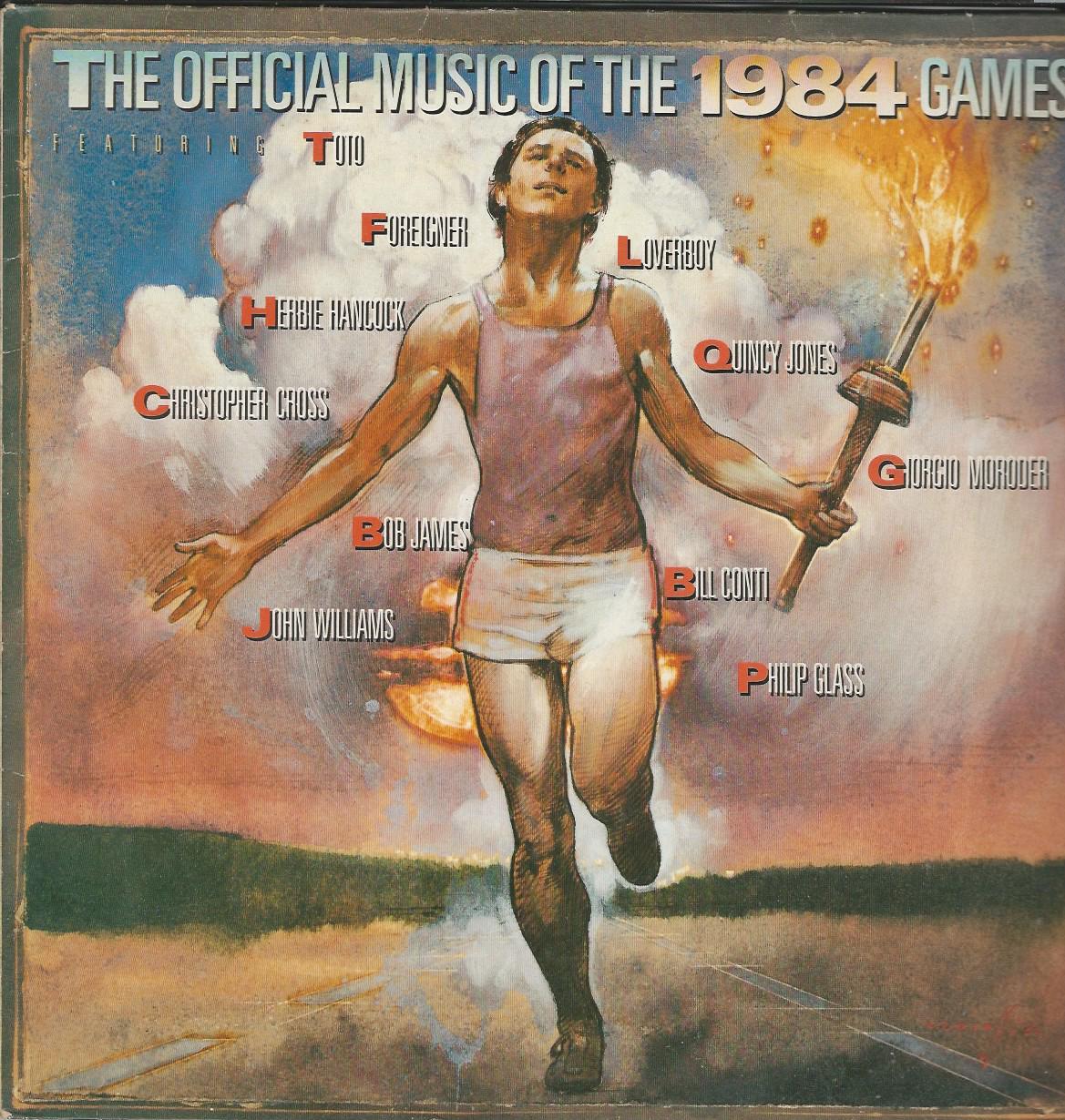 The Guber Peters company presents the official music of the 1984 Games 33T CBS 26048