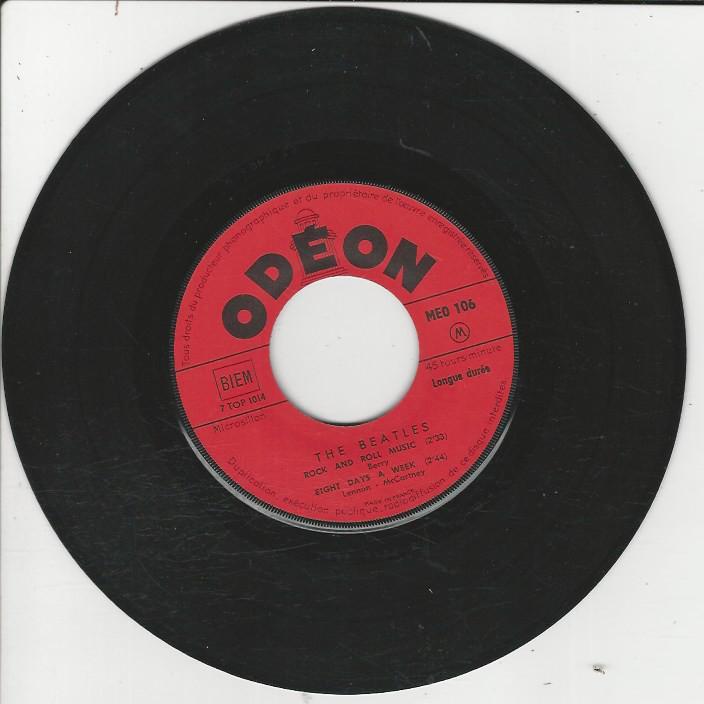 LES BEATLES 45EP Odéon MEO 106 Les Beatles 1965 – Image 3