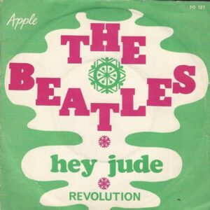 THE BEATLES 45SP Odéon FO 127 Hey jude / Revolution