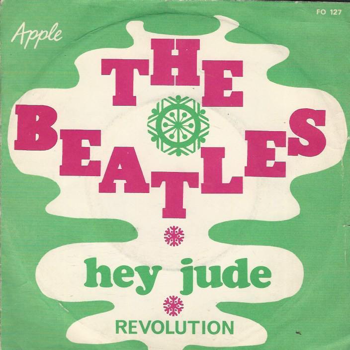 THE BEATLES 45SP Odéon FO 127 Hey jude / Revolution