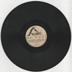 Michel WARLOP et son Septuor à cordes 78T25 Swing SW 167 Oui / Mickey