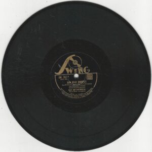 DON BYAS quartet 78T25 Swing SW 267 Blue and sentimental / Ain't misbehavin'