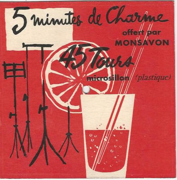 Festival Club Orchestra 45T carton-plastique souple Prestige 5 minutes de Charme offert par Monsavon Salade de fruits